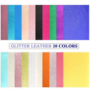 2023แผ่นกระดาษโฟมกากเพชรทำจากหนัง PU สีสันสดใสสำหรับงานศิลปะงานหัตถกรรมต่างหูทำเครื่องประดับ - Product Image 2