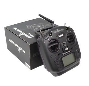 Télécommande de drone en plastique TX12 MKII 16 canaux pour drones de course FPV, photographie et vidéographie aériennes, avions RC, voitures RC - Product Image 1