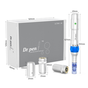 <span class=keywords><strong>Dr</strong></span>.<span class=keywords><strong>pen</strong></span> profesional <span class=keywords><strong>A6</strong></span> terapia de microagujas para el rejuvenecimiento de la piel pluma Derma eléctrica inalámbrica portátil para uso en el hogar y el salón - Product Image 1