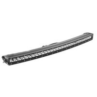 2021 Baru 6D Baris Tunggal 22 27 32 38 42 48 54 Inci Amber Putih Warna Ganda Melengkung LED Light Bar Offroad LED Light Bar