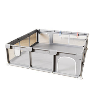 <span class=keywords><strong>Parc</strong></span> de jeu interactif et éducatif en tissu pour bébé avec centre d'activités, fonctions de sécurité et jouets – Parcs de jeu pour enfants - Product Image 1