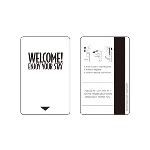 RUIXIN Free sample: PVC Magnetic Card Cr80 Size with silver embossing number plastic Card