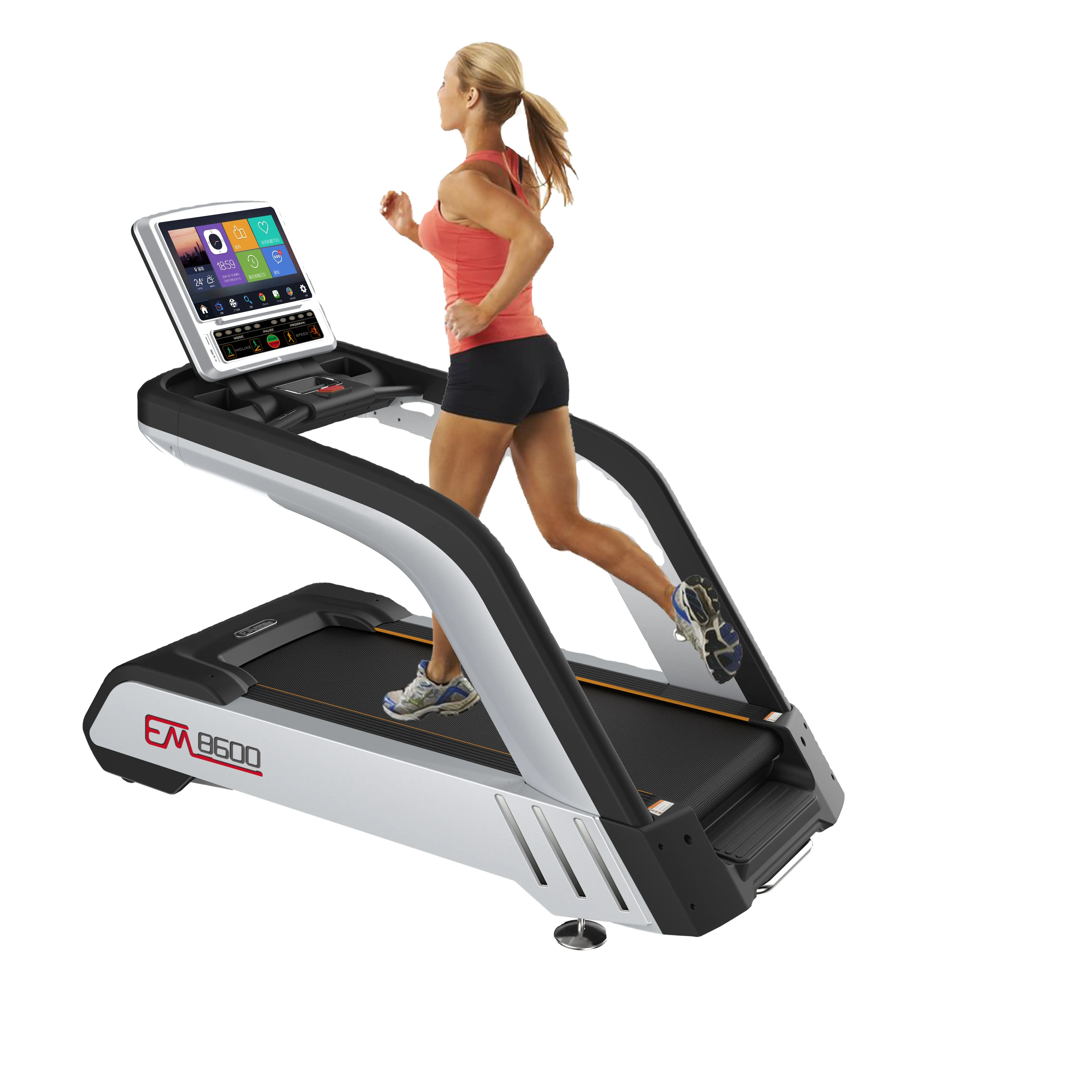 2017 Popular commercial motorized treadmill running machine price in india