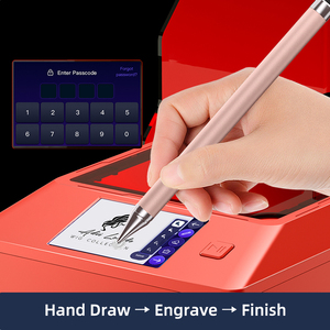 Easy to Use Laser <strong>Engraver</strong> for Metal Wood Acrylic 3/5/10W <strong>Mini</strong> Enclosed Smart Blue Laser Cutter - Product Image 5