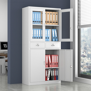 Kim loại tập tin tủ thép lưu trữ tủ archivad Tủ hồ sơ tủ trưng bày với 2 ngăn kéo - Product Image 6