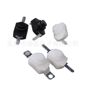 Interrupteur à bouton-poussoir autobloquant Jieyue 12x8mm, boîtier en plastique, borne à souder, anti-poussière IP40 - Product Image 5