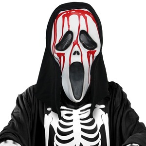 Máscara de Látex de la <span class=keywords><strong>Serie</strong></span> <span class=keywords><strong>Scream</strong></span> para Halloween, Máscara de Terror con Diseño de Calavera de Ghostface, para Niños - Product Image 3