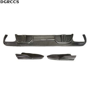Pour X5M F95 2019-2024, style LD, lèvre arrière en fibre de carbone à trois étapes, diffuseur arrière, lèvre de pare-chocs - Product Image 4
