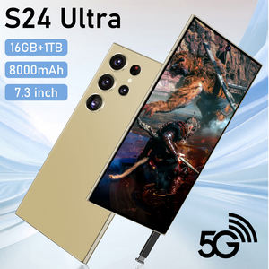 Version Globale S24 Ultra Édition Mondiale Téléphone 16 Go + 1 To Smartphone Android Débloqué 6800 mAh Qualcomm 8 Double SIM - Product Image 1
