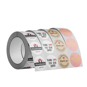 Nhãn In Logo Tùy Chỉnh Để Đóng Gói Nhãn Dán Chống Thấm Nước Hộp Quà Tặng In Nhãn Dán Tự Dính Thực Phẩm - Product Image 1