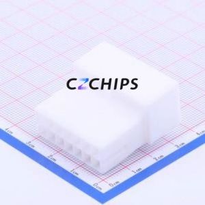 936207-1 Housing (Wire-to-Board / Wire-to-Wire) P=4mm Connector ( Jack Structure: 2x9P )( Pitch: 4mm )( Row Spacing: 5mm ) - Product Image 1