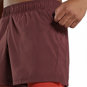 Shorts de sport décontractés haut de gamme pour hommes – Qualité supérieure, coupe ajustée, polyester/spandex, design entraînement, fabriqué au Pakistan, taille XS, motif uni - Product Image 1