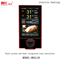 Thermostat intelligent à écran tactile MEIKONG 7 pouces, contrôleur de température pour four en plastique, ODM, indice de protection IP67, garantie d'un an - Vente chaude