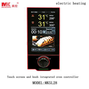 Hot bán meikong 7 inch cảm ứng thông minh màn hình nhiệt nhự<span class=keywords><strong>a</strong></span> lò điều khiển nhiệt độ núm một năm bảo hành OEM - Product Image 4