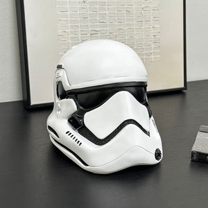 Cendrier en résine de luxe moderne en forme de casque de Stormtrooper, design haut de gamme, sans fumée, couleur personnalisable, plateau à cigares, décoration de bureau et de maison - Product Image 3