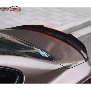 สปอยเลอร์หลังทรง PSM สีดำเงาสำหรับ Q50 Q50L ปี 2014-2022 วัสดุ ABS ปีกหลังท้ายรถยนต์ อะไหล่แต่งรถ - Product Image 5