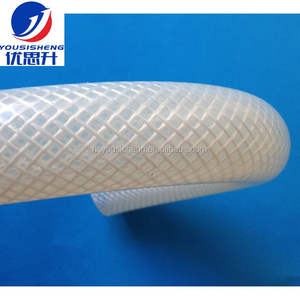 Tuyau pharmaceutique en silicone SQ010 3/8 38 mm 50 mm avec embouts en acier inoxydable AISI et Triclamp, qualité alimentaire, tressé - Product Image 5