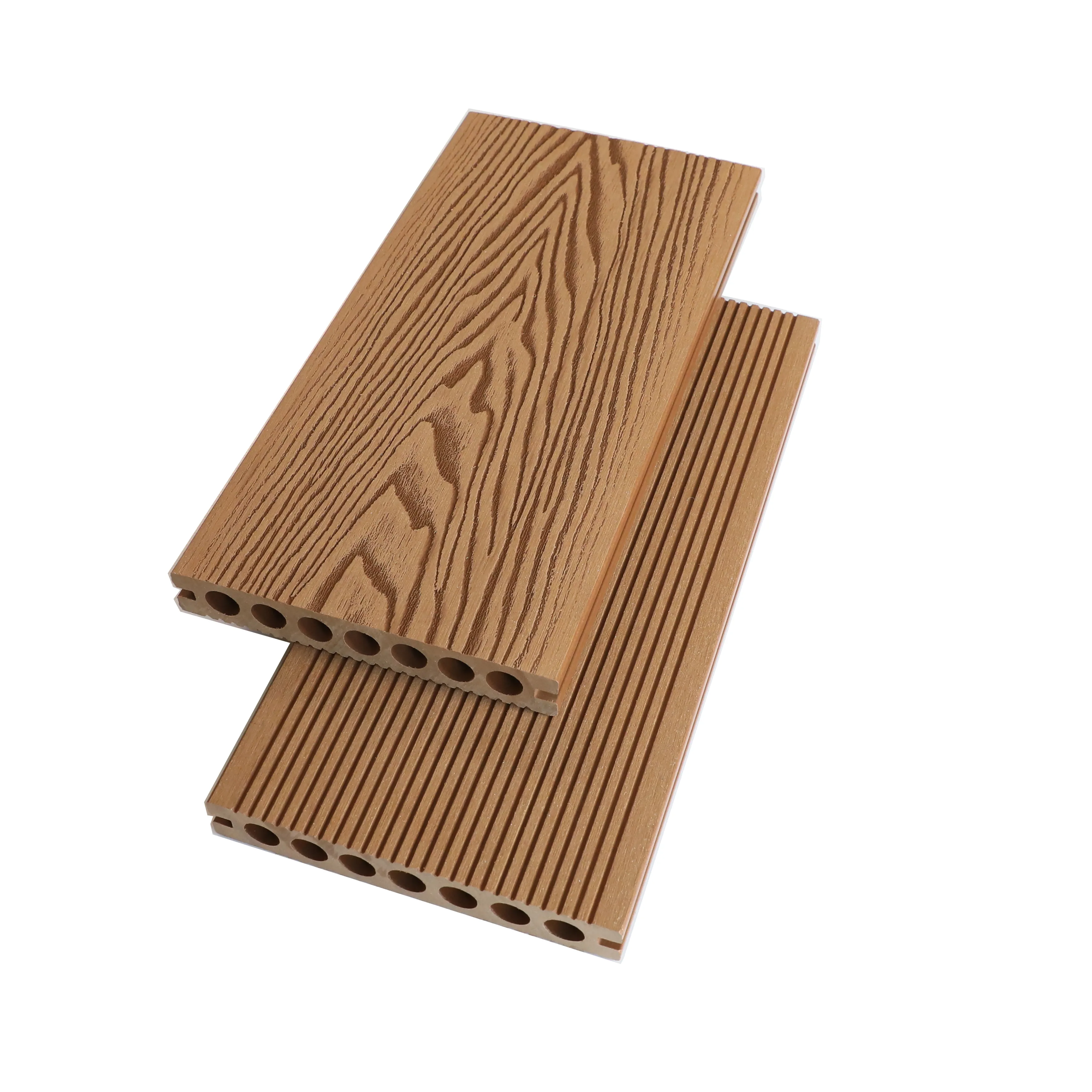 グレーデッキガナチーク堅木張り寄木細工フローリング木製床複合デッキ