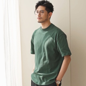 Camiseta de Alta Calidad de 400g con Cuello Ajustado, Estilo Urbano, 100% Algodón, para Hombre, Lisa, para Impresión Personalizada - Product Image 3