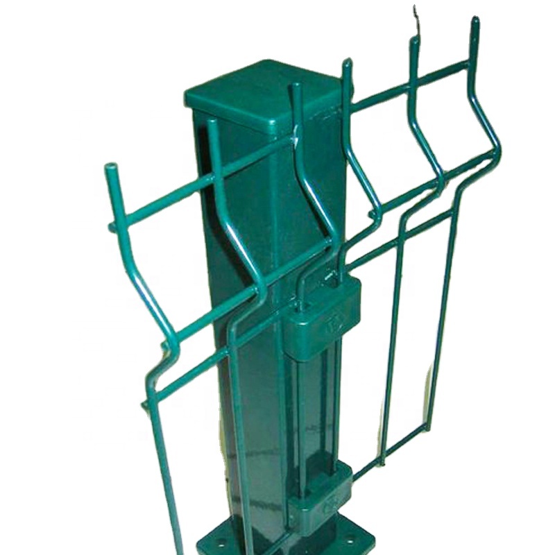 3D Curvy Welded Wire Mesh Fence For Home Use