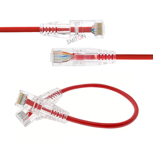 Échantillon Gratuit Câble <span class=keywords><strong>Ethernet</strong></span> Cat6 en Cuivre Ultra-Fin PVC UTP RJ45 (Options 1m/5m) - Product Image 5