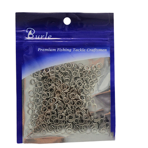 <span class=keywords><strong>Meilleur</strong></span> prix haute résistance en acier inoxydable anneau fendu 100 pièces/sac outils de connecteur de matériel de pêche pour <span class=keywords><strong>carpe</strong></span> vivaneau poisson-chat morue pour - Product Image 1