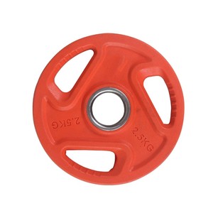 Placas de peso Olympicing, placa de peso calibrada, Barbell con placas de peso, juego de placas de peso, gimnasio, ejercicio, goma Unisex, Universal, - Product Image 5