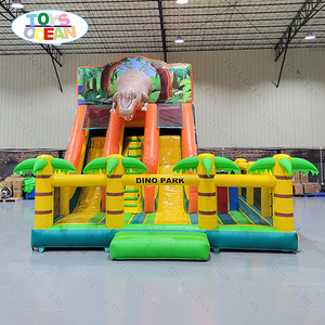 Dijual Luncur Luncur tiup tempat bermain anak pvc komersial kustom pabrik - Product Image 4