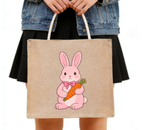 Valentijnsdag Verpleegster Coquette Strikpatroon Verzending Grote Gepersonaliseerde Canvas Mode Strandtas Monogram Vrouwen