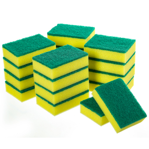 Dishwashing Sponge Blocks Rectangle Kitchen Cleaning Tools For Pots And Pans - Product Image 1