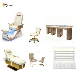 Chaises de massage de luxe 3D pour pédicure, avec fonctions de pétrissage, chaleur et vibration, pour salons de manucure - Siège inclinable - Product Image 6