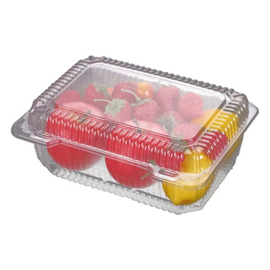 Eco-Friendly Fresh Fruit Storage <b>Container</b> Clear Disposable <b>Plastic</b> <b>Food</b> Grade Packaging Box for Strawberry - Product Image 3