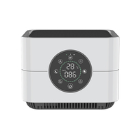 Penjernih Udara Portabel USB Mini Ukuran Kecil dengan Filter HEPA BKJ-10G dan Layar LCD untuk Meja Rumah
