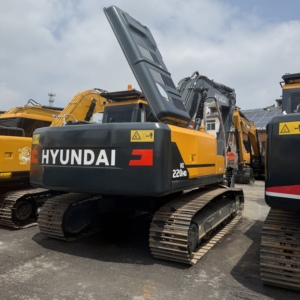 รถขุดฮุนได HX220HD 220LC มือสอง 22 ตัน ของแท้จากเกาหลี ชั่วโมงการใช้งานต่ำ ประหยัดน้ำมัน ประสิทธิภาพสูง สำหรับงานขุดเหมือง พร้อมใบรับรอง CE - Product Image 3