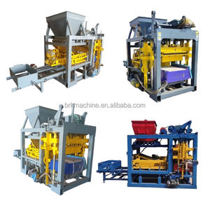 Qt4-25 Automatische Kleinschalige Blok Beton Holle Blok Maken Bakstenen <span class=keywords><strong>Machine</strong></span> Gewone Bakstenen <span class=keywords><strong>Machine</strong></span> En Trolley Van Zimbabwe - Product Image 2