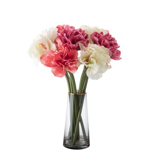 Fleurs artificielles <span class=keywords><strong>Amaryllis</strong></span>, fabricant de fausses fleurs, accessoires de photographie pour mariages et fêtes, décorations style IG, vert transfrontalier - Product Image 5