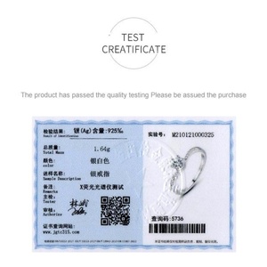 925 sterling Silver rhodium-mạ đồ trang sức cưới thiết kế mới <span class=keywords><strong>Cubic</strong></span> <span class=keywords><strong>Zirconia</strong></span> Nhẫn đối với phụ nữ - Product Image 5