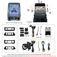 Radio para Auto Meihua de 12.1 Pulgadas con Android 14, Pantalla Vertical IPS, Compatible con Ford F150 Raptor F250 F350 2016-2021, Reproductor Carplay