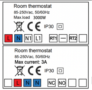 <span class=keywords><strong>Termostato</strong></span> Intelligente <span class=keywords><strong>Wireless</strong></span> Telin AC620 per Riscaldamento a Pavimento, Design Moderno per Componenti di Riscaldamento a Pavimento - Product Image 6