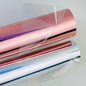 Vinyle Adhésif Effet Chrome Miroir Or et Argent Brillant pour Décoration Voiture, Meuble et Plotter de Découpe - Product Image 3