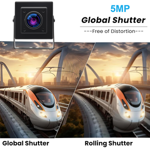 كاميرا ELP بدقة 5 ميجابكسل مع غالق عالمي وUSB، عدسة بدون تشوه وزاوية واسعة 125 درجة، 60 إطارًا في الثانية، طراز OX05B1S للرياضات وكشف الحركة وأجهزة الكمبيوتر والحواسيب المحمولة - Product Image 3