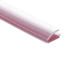 Scellage de porte en verre de <span class=keywords><strong>douche</strong></span> SDTS moderne sceau translucide 'V' avec ruban adhésif Hi-Bond ou autocollant adhésif - Product Image 1