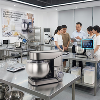Nouveau style 2026 : Robot culinaire électrique 3-en-1 de 10 L – Batteur, mixeur et hachoir à viande