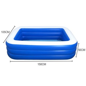 Piscina Inflable Extragrande de Dinosaurios de Dibujos Animados para Niños y Familia para Nadar al Aire Libre - Product Image 1