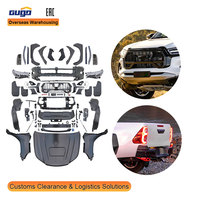Kit carrosserie GUGO Hilux pour Toyota Hilux 2015-2024, transformation de l'ancien au nouveau style GR Sport, pare-chocs avant, calandre, capot