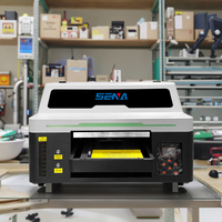 Impresora UV Plana A2 A3 de Última Generación, Impresora de Inyección de Tinta para Carcasas de Teléfono, Bolígrafos, Placas de Identificación Metálicas, Logotipos Acrílicos, Impresora de Escritorio para Pequeñas Empresas
