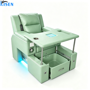 New Modern Luxury Beauty Salon Lounge Professional Manicure Electric Massage Throne Whirlpool Foot Spa Pedicure <b>Chair</b> for Nail - Product Image 6