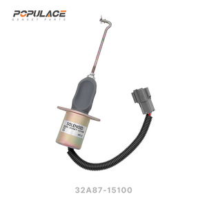 Solenoide de Paro Populace 32A87-15100 para Piezas de Generadores Diésel - Product Image 4