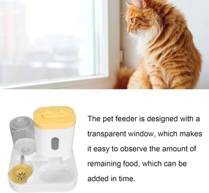 Pengumpan Makanan Hewan Peliharaan Otomatis Grosir Multifungsi dengan Penyedia Air untuk Kucing dan Anjing Pengumpan Hewan Peliharaan Otomatis - Product Image 6