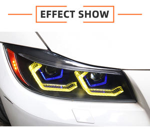 MJ pour <span class=keywords><strong>BMW</strong></span> 3 Series 325i 320i 335i <span class=keywords><strong>E90</strong></span> Pre <span class=keywords><strong>Lci</strong></span> Phares Lentille 2005 2012 Auto Parts <span class=keywords><strong>E90</strong></span> Upgrade Front Lights Phares - Product Image 2